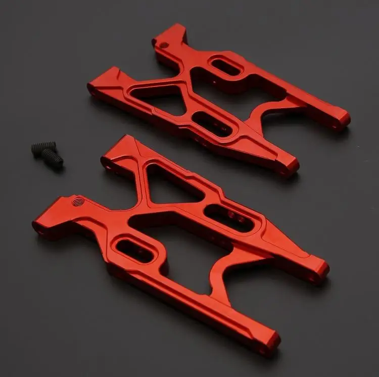 Алюминиевый передний+ задний нижний рычаг для 1/5 rc Rofun LT SLT грузовик, Losi 5 t, KMX2, 30 градусов Северный грузовик, rc запчасти для автомобилей