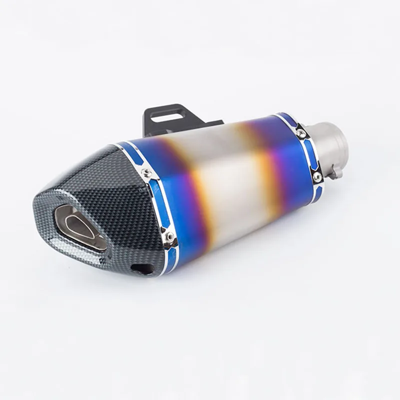 51 мм мото rcycle выхлопная труба akrapovic глушитель выброса выхлопных газов мото с DB killer для Z250 CBR500RR Z900 ZX6R moto cross