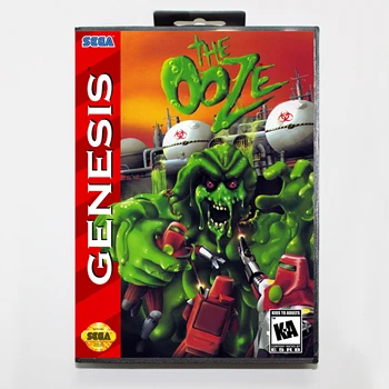 

Ooze Boxed Version 16bit MD Game Card For Sega MegaDrive Sega Genesis System