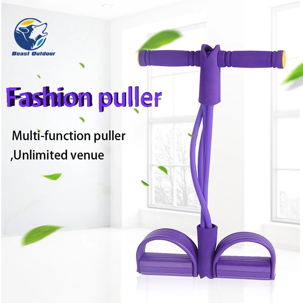 Fitness-Elastic-Sit-Up-Pull-Rope-Abdominal-Exerciser-Home-Gym-Sport-Equipment-Pull