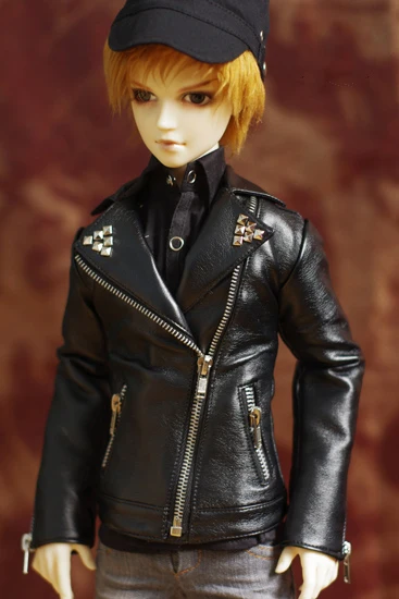 1/4 1/3 BJD кукольная одежда кожаная куртка пальто для BJD/SD аксессуары MSD SD17 дядюшка в комплект не входят кукла, обувь, парик и другие A1007