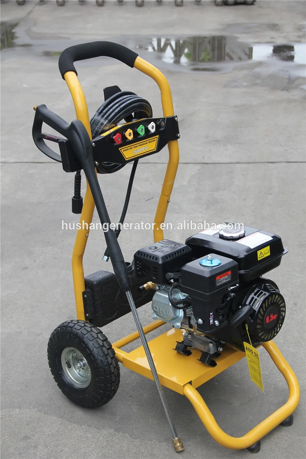 lingben new 180bar 2600 psi 9 lpm 2.4gpm gasoline high pressure car washer equipment