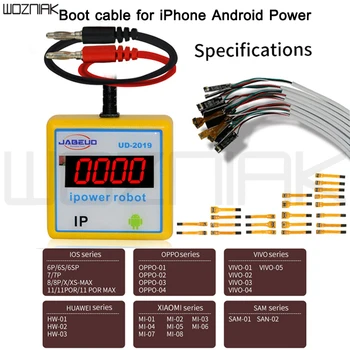 

Jabe UD-2019 Boot cable for iPhone Android Power Cord Power Cord Infinite Expansion USB Interface Supports iphone5-x 11 11promax