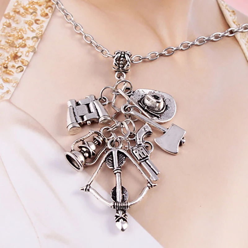 2019 Повседневная стильная шляпа в ковбойском стиле многослойная цепочка ожерелье