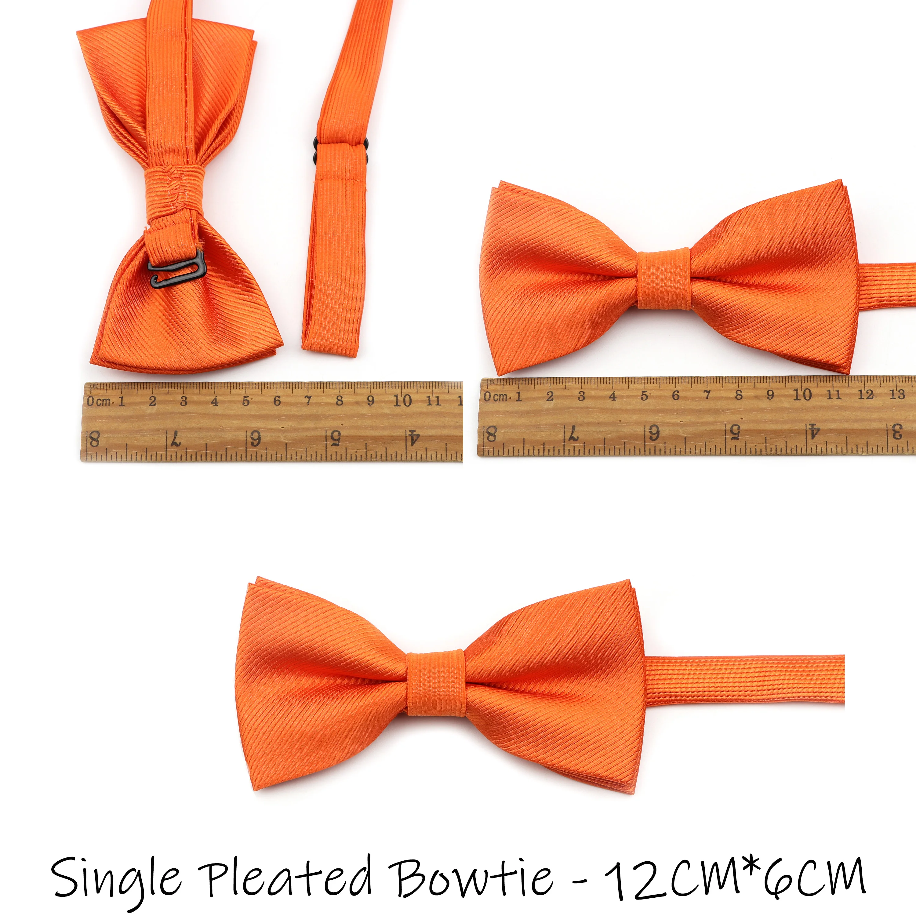3 Sizes Solid Parent-Child Bowtie Chic Satin Family Butterfly Party Dinner Wedding Design Cute Polyester Bow Tie Accessory bow tie