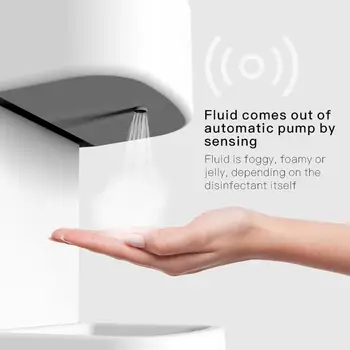 

Non-Contact Automatic Infrared Smart Sensor Wall-mounted Temperature Scanner With 1100ml Hand Sanitizer Dispenser Hotel School