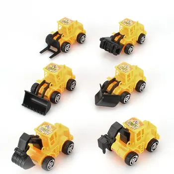 

6PCS Creative Car Toys Pretent Play Cute Design Kids Educational Toys Best Kids Lovely Gift For Children