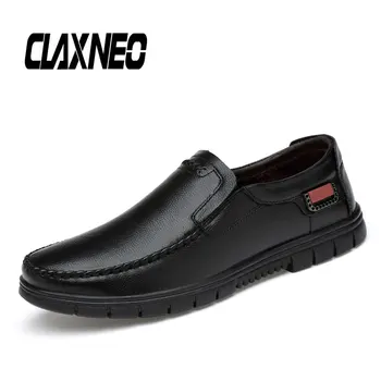 

CLAXNEO Man Shoes Slipons Summer Autumn New Mens Leather Shoe Genuine Leather Loafers Male social Footwear Moccasins