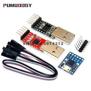 

20pcs CP2102 module USB to TTL serial UART STC download cable Super Brush line upgrade A Type USB Micro USB 5Pin 6Pin