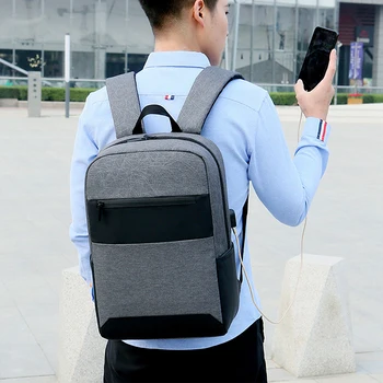 

2020 Fashion Simplicity Backpack Men's New Large Capacity Computer Travel Backpack Wateproof Backpack School Bag