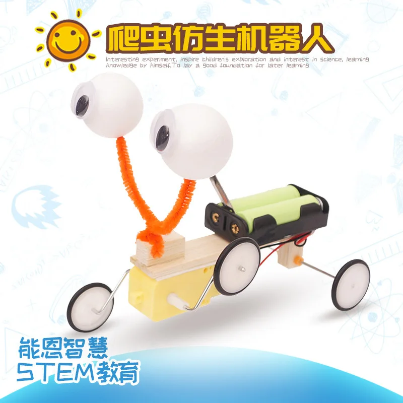 

Science And Technology Small Production DIY Crawler Bionic Robot Science Experiment Kindergarten Primary STEM Education