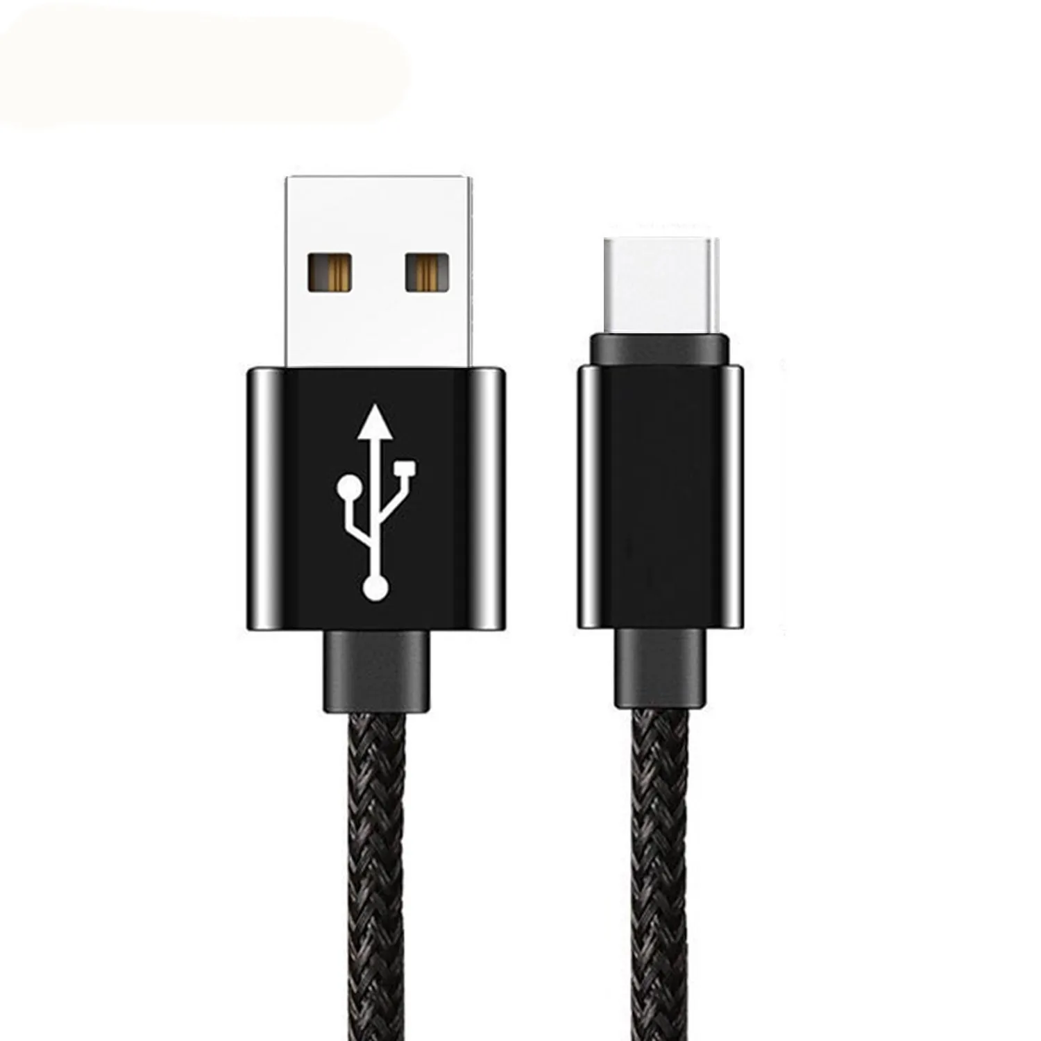 Быстрое металлическое автомобильное зарядное устройство для Oneplus 6t 7t 7 Pro type C USB кабель для зарядки для samsung Galaxy S10 S9 S8 Note 10 Xiaomi Mi 9T - Тип штекера: only black cable