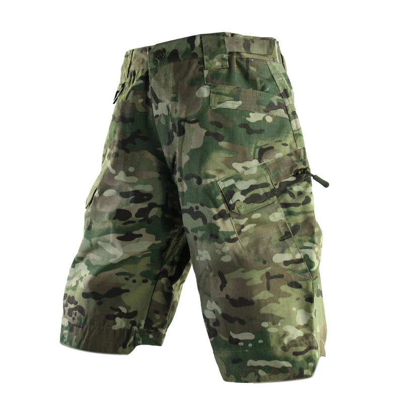 cortos Mc camuflaje para hombre, ropa de trabajo con múltiples bolsillos y cintura ajustable, para novedad de 2021| Pantalones de caza| - AliExpress