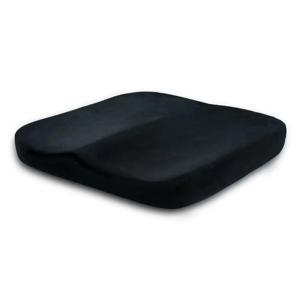 Memory Foam Клин автомобильное кресло поясничная поддержка подушка боль в спине высота бустер для офиса облегчение боли эластичный
