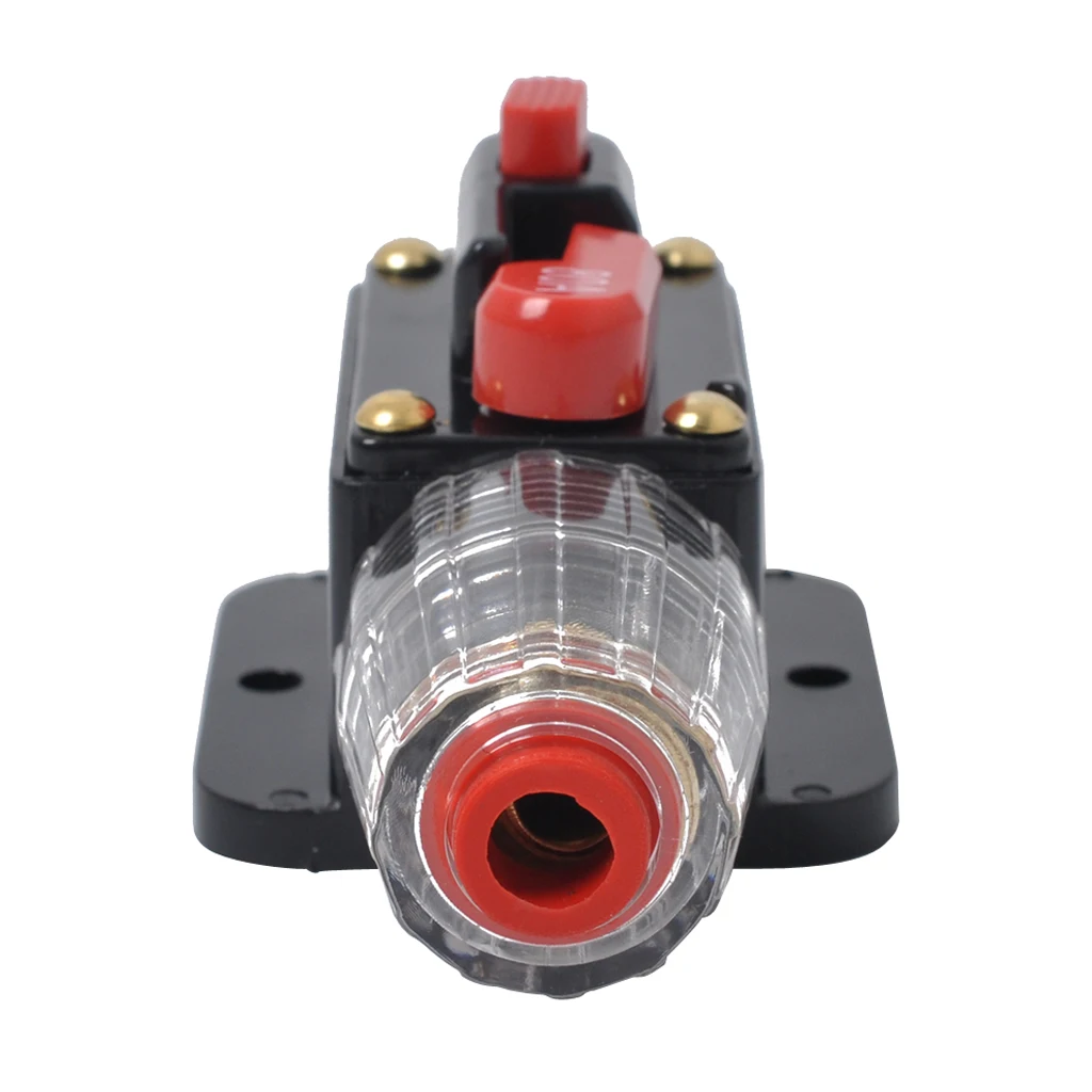 DC12V 24V 40AMP Car Audio Inline Circuit Breaker Fuse Manual Reset Switch
