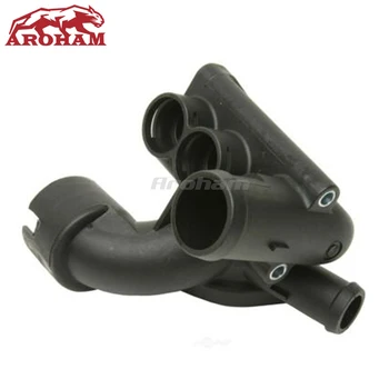 

Engine Coolant Water Pipe Hose Thermostat Housing 022121117C 021121119A For VW Golf Jetta R32 Eos Eurovan Audi A3 TT Quattro