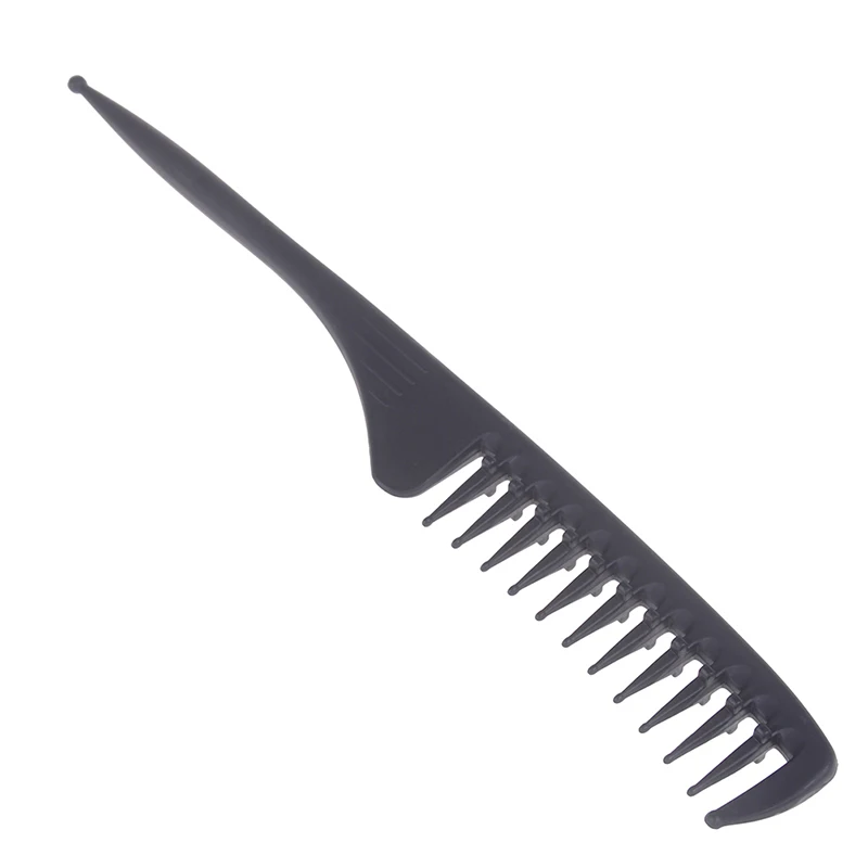 1Pc Hair Pointed Tail Comb Nice Type Clip Design Brush Tools for Hairbrush Carbon fiber Hairdressing Styling Tools Salon hot