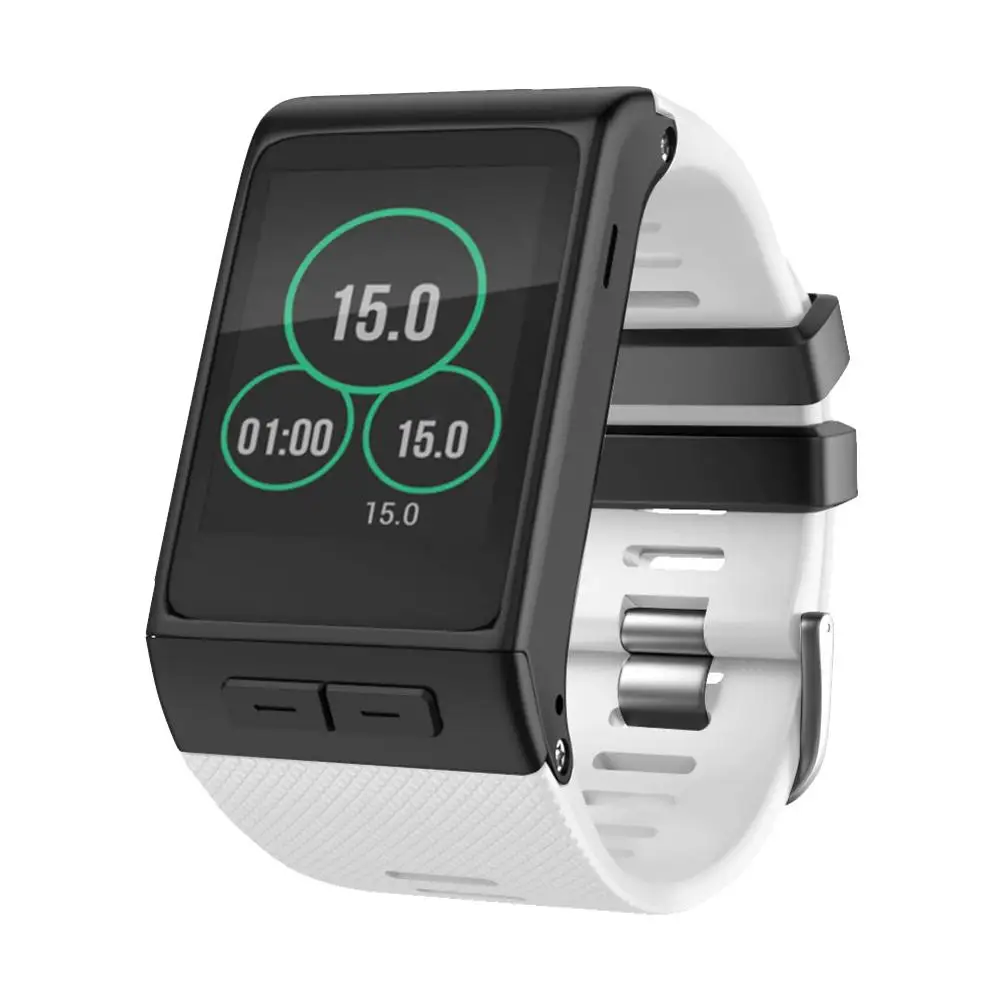 Браслет для наручных часов Garmin с Vivon HR 30 мм Смарт-часы мягкий силиконовый сменный ремешок 8 цветов спортивные сменный браслет на запястье