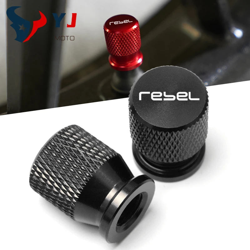 

Motorcycle CNC Aluminum Wheel Tire Valve Caps Airtight Covers For Honda Rebel 300 500 1100 DCT CMX 2017 2018 2019 2020 2021 2023