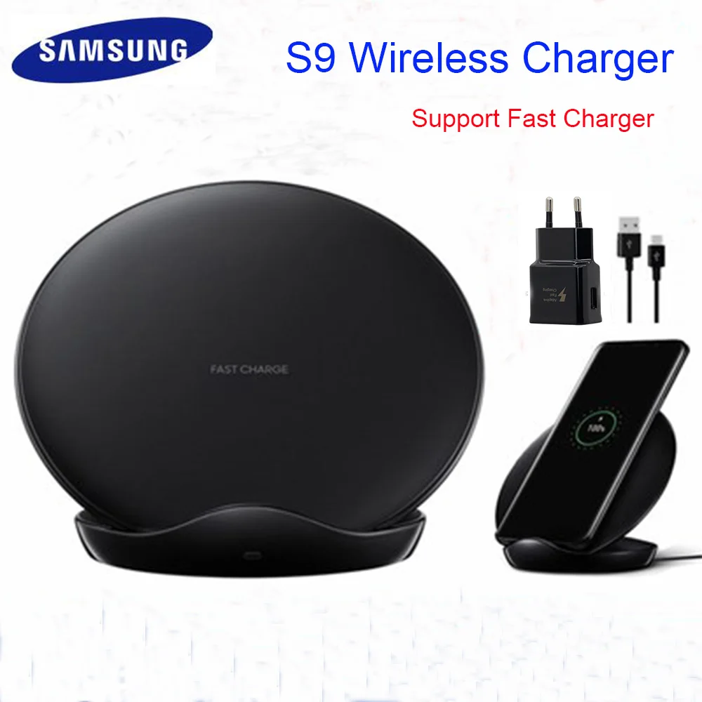 Оригинальное Быстрое беспроводное зарядное устройство Qi Smart Quick Charge для iPhone X XR XS