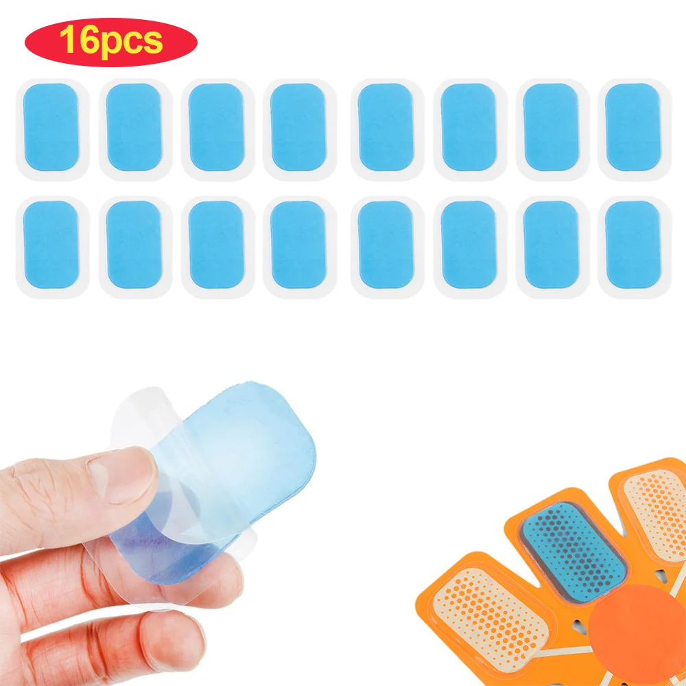 16 шт. тренажер для мышц брюшного пресса тонизирующий пояс машинка стикер умный