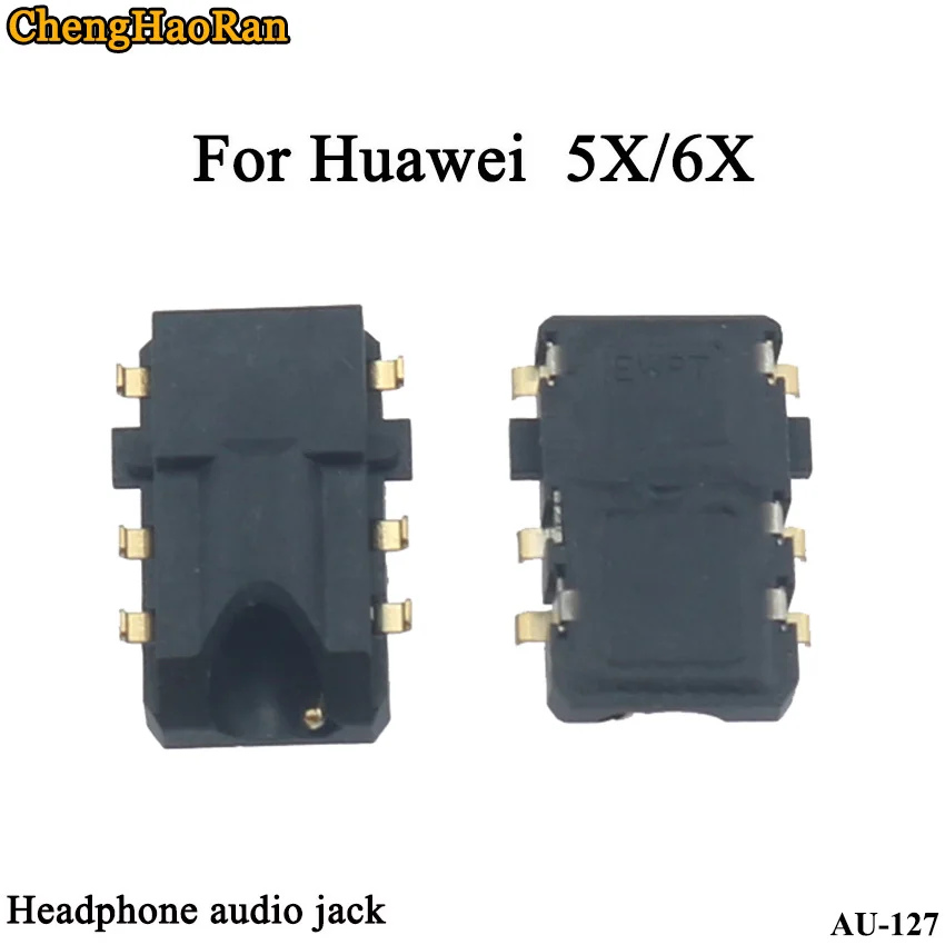 

ChengHaoRan 2pcs/lot Earphone Audio Jack Port connector Flex cable For Huawei Honor 5X 6X Headphone Jack Audio Earphone Socket