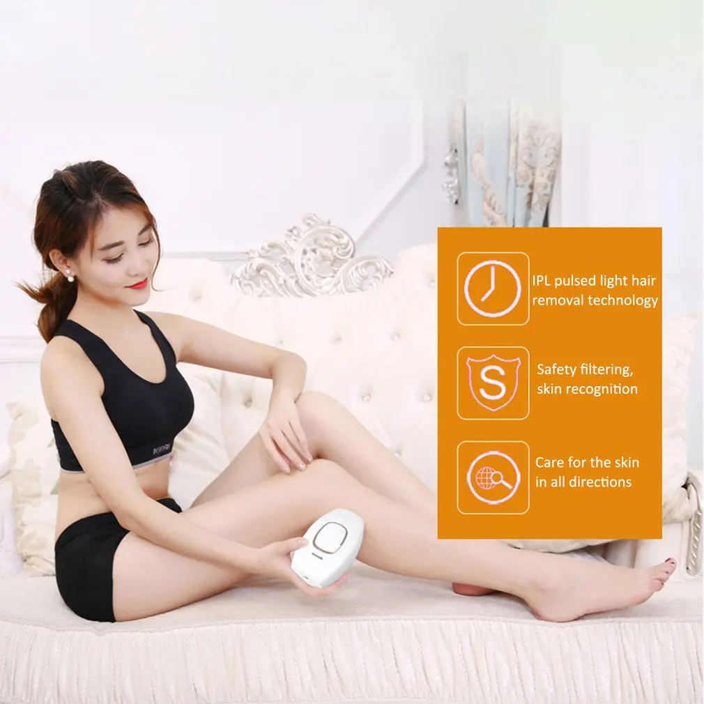 

300000 Pulses Ipl Epilator Portable Depilator Machine Full Body Hair Removal Device Painless Personal Care Appliance
