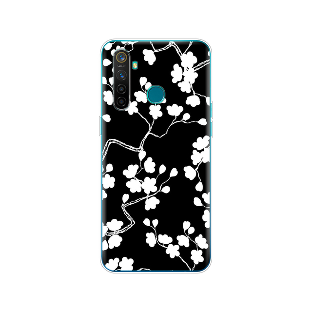 Realme 5 Case RMX1927 Silicon Soft Phone Cover For OPPO Realme 5 Pro RMX1971 Realme5 5Pro TPU Back Coque Capa Funda