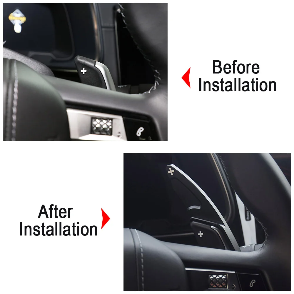 Citroen Deesse DS DS3 DS4 DS4S DS5 5LS DS6 DS7 DS9 E-TENSE 크로스백 자동차 스티어링 휠 패들 확장 DSG 용 패들 시프터