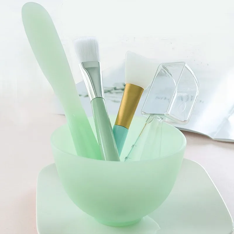 

YBLNTEK Face Mask Mixing Bowl Set Silicone Bowl of Masks Facial Mask Brush Stick DIY Beauty Makeup Cosmetology Devices