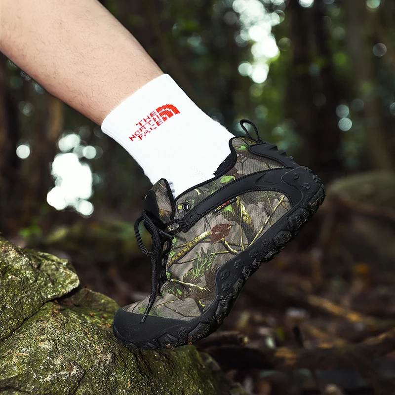 Hiking Shoes Men Womens Waterproof Black Sandy Camouflage Low Slip Resistant Sneakers Outdoor Trekking Climbing Mountain Hunting