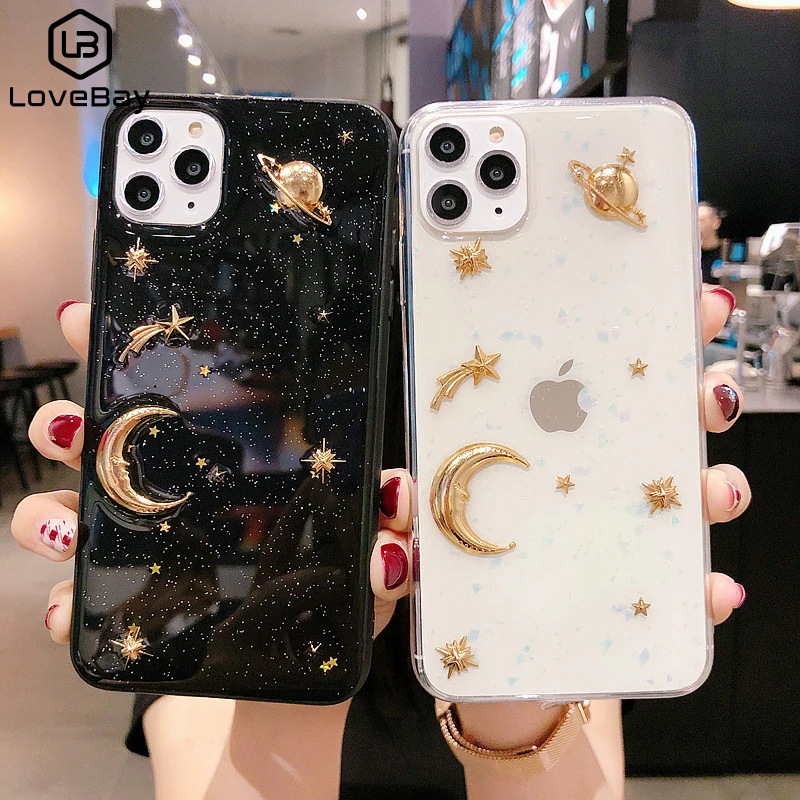 Lovebay роскошный блестящий чехол для телефона iPhone 11 12 Pro X XR XS Max 6S 7 8 Plus покрытие