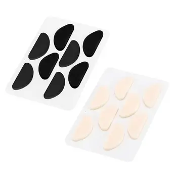 

4 Pairs of carded soft foam cushion stick-on nose pads - / glasses spectacles D1R8