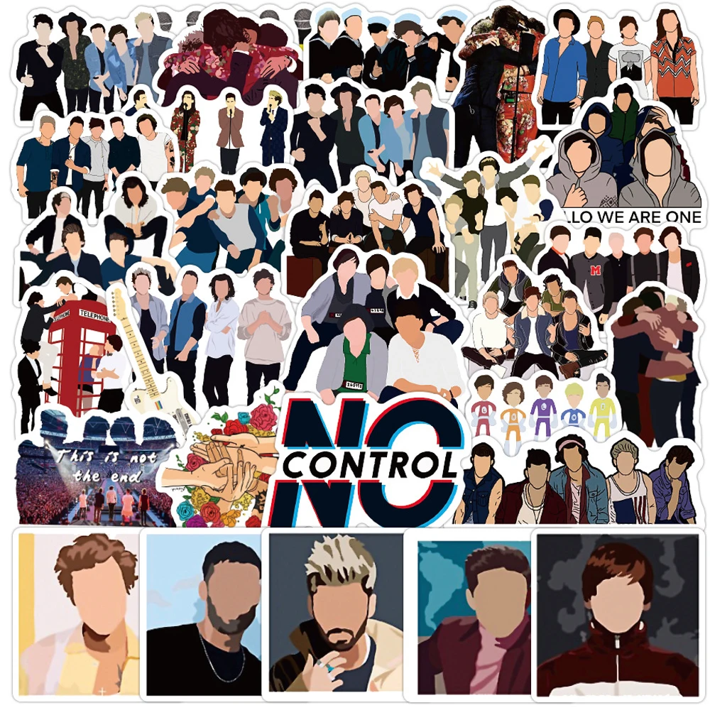 10/30/50 шт One Direction группа наклейки Idol певец группы "сделай сам"