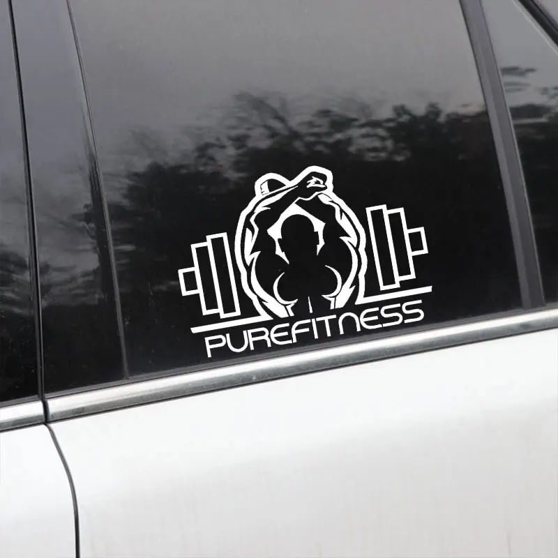 YJZT 16 6 м * 11 4 см роспись наклейка Purefitness спортзал Crossfit декоративные наклейки