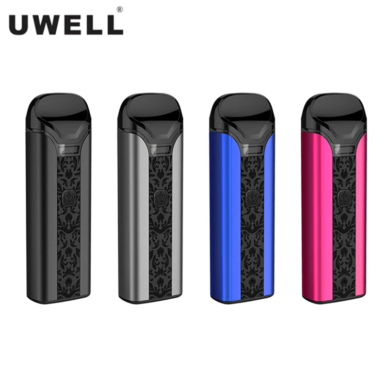 Оригинальный комплект для вейпа Uwell Crown Pod картридж 3 мл аккумулятор 1250 мАч 25 Вт