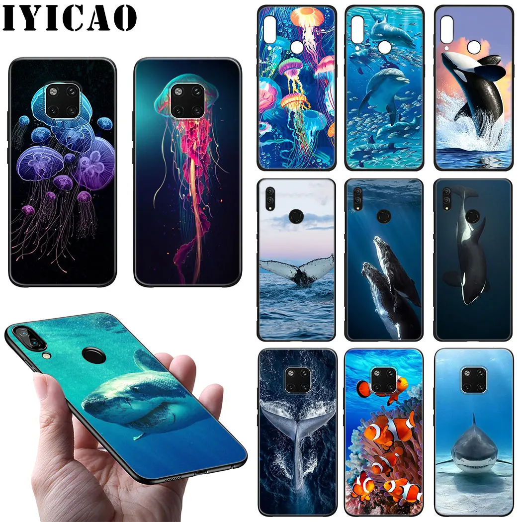 Мягкий чехол Ocean World для Huawei Y9 Prime Mate 10 20 30 Lite Pro Nova 5i 4 3i 3 2i 2 | Мобильные телефоны и