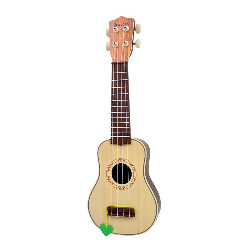 Для начинающих Классическая гитара укулеле образовательный музыкальный инструмент игрушка для детей Детский мультфильм укулеле моделирование гитары игрушки