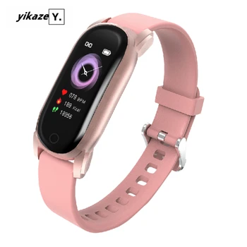 

2020 Smart Watch Women Blood Pressure Smart Band Heart Rate Sport Fitness Bracelet Waterproof Ladies Smartwatch for Android IOS