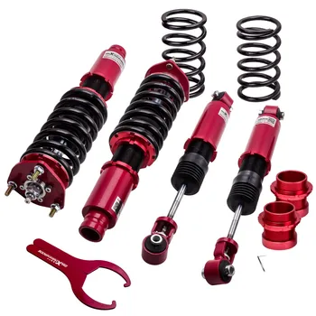 

Coilovers Suspension Kit 24 Steps Adj. Damper for Mazda 6 2003-2007 Adj Damper Shock Absorbers Coilover Struts shock