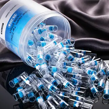 

100PCS Anti-smoking Quit Addict Filter Cigarette Holder Filter Disposable Tobacco Cigarette Filter With Fine Smoke Converter