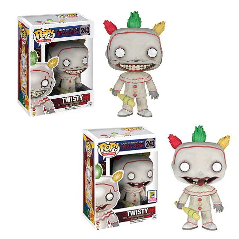 

FUNKO POP movie American Horror Story Season 4 Twisty Vinyl Action Figures Collection Model Toys for Children Birthday gift