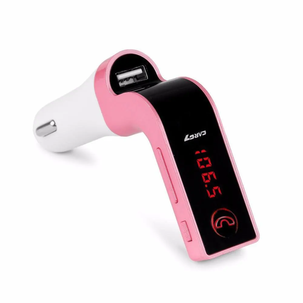 DSYCAR 1 шт. Bluetooth Handsfree автомобильный комплект FM модулятор USB зарядка fm-передатчик Bluetooth Автомобильный mp3 плеер