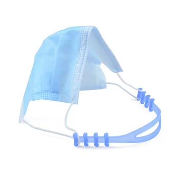 

6pcs Mask Extension Strap Soft Silicone Adjustable Extension Mask Rope Buckle For Men Women Ear Protect Pain Relief A4