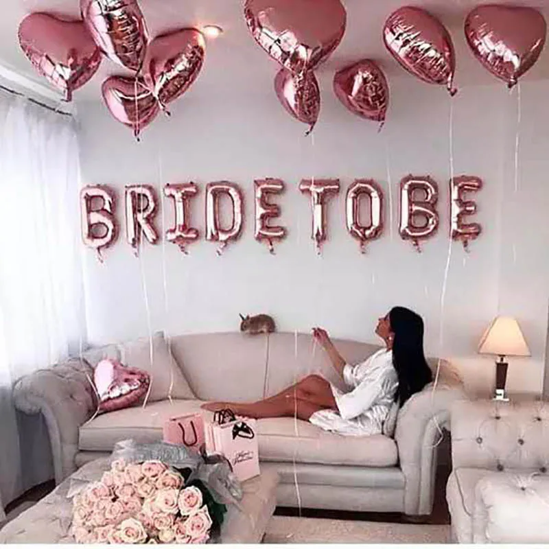 Bride-To-Be-Balloons-Rose-Gold-Party-Decoration-Crown-Miss-To-Mrs-Balloon-Team-Bride-To