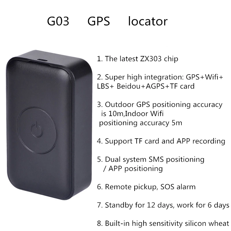 

Free Installation GPS Locator Car Remote Control GPS Vehicle Wireless Locator GPS Tracker Wifi+BDS Localizador With APP