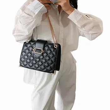 

Lingge Twisted Women's Waterproof Shoulder Bag Luxury Designer Female Underarm Bag High Quality Leather Fashion Handbags Purse
