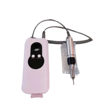 

Electric Nail Drill Set 3500Rpm Electric Nail Polishing Machine Pen Handpiece Dead Skin Removal Tool Manicure Machine(Pink)US Pl
