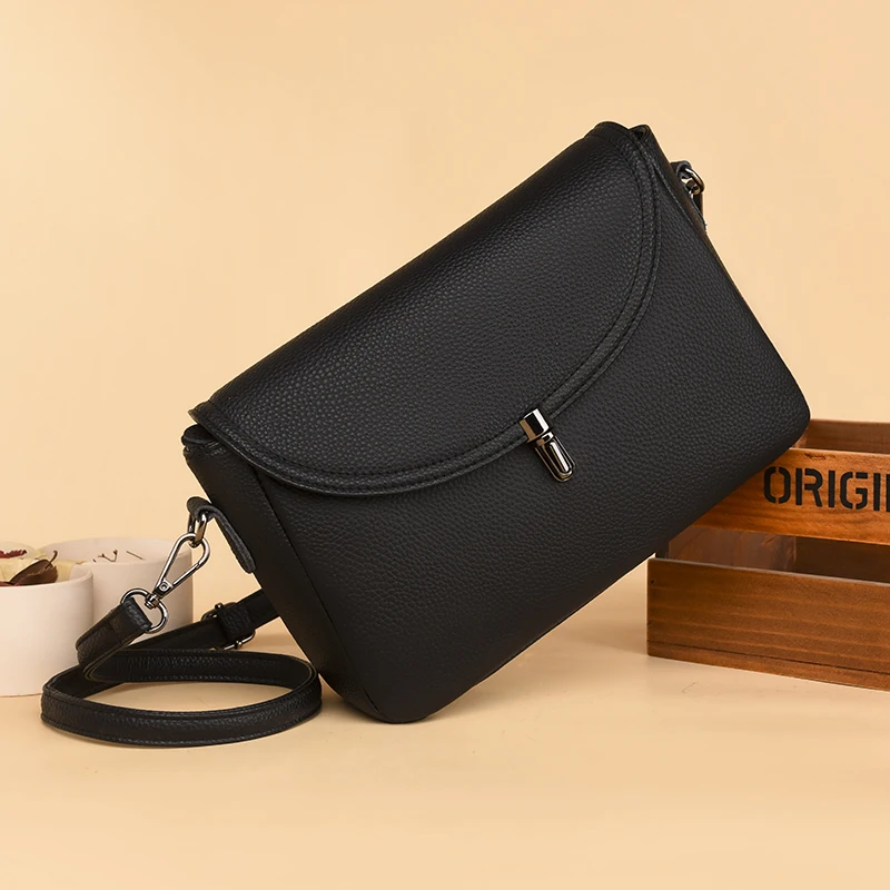 Leather Crossbody Bag Image 3