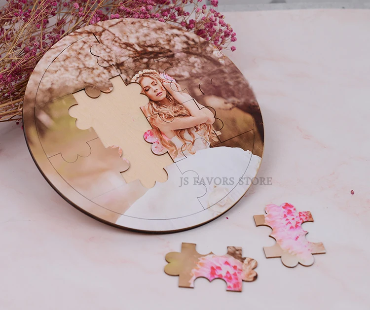 Free shipping 1pcs Personalized wood custom photo party Background or game props photograph Wedding car house decoration as gift